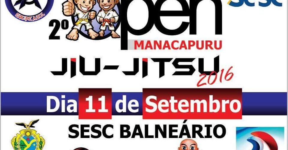 Contagem regressiva para o 2° Open Manacapuru de Jiu-Jitsu
