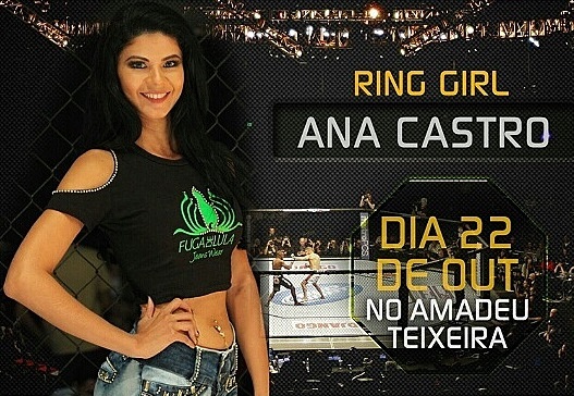 Modelo Ana Castro será uma das atrações da décima edição do Big Way Fight