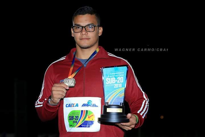 Amazonense é eleito o melhor atleta do Campeonato Brasileiro Caixa de Atletismo Sub-20, em São Paulo